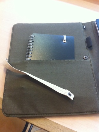 Recycled Leather iPad case