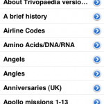 Trivopaedia for iPhone