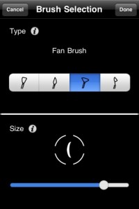 Inspire - Brush Selection - Fan Brush